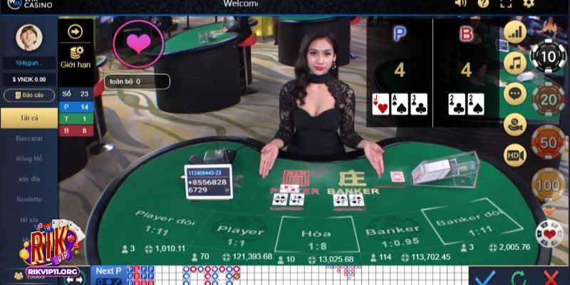 Chiến lược chơi Baccarat hiệu quả gia tăng cơ hội thắng cược