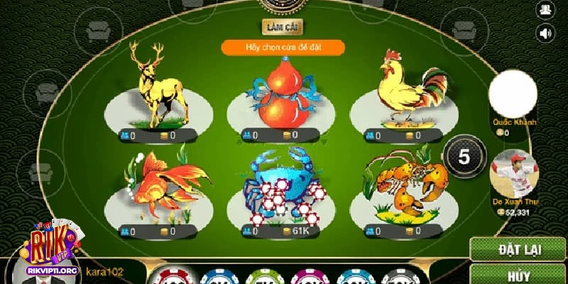 Tâm lý người chơi khi tham gia bầu cua tôm cá trong avatar